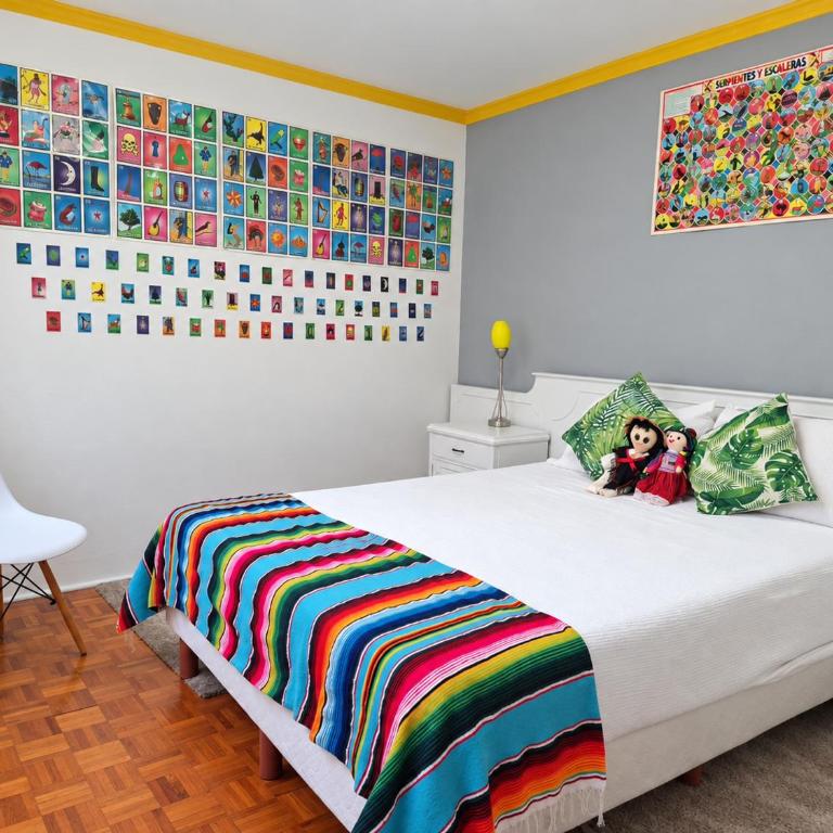 Mexicaníssima 4BR, 4 to 11 guests in Coyoacán - Apartment mit 4 Zimmern - 1