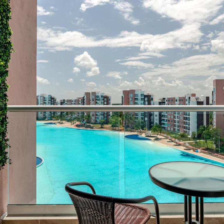 departamento con laguna artificial - Two-Bedroom Apartment - 55