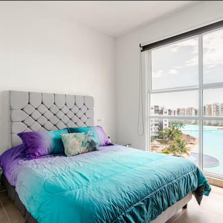 departamento con laguna artificial - Two-Bedroom Apartment - 56