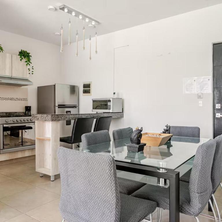 departamento con laguna artificial - Two-Bedroom Apartment - 62