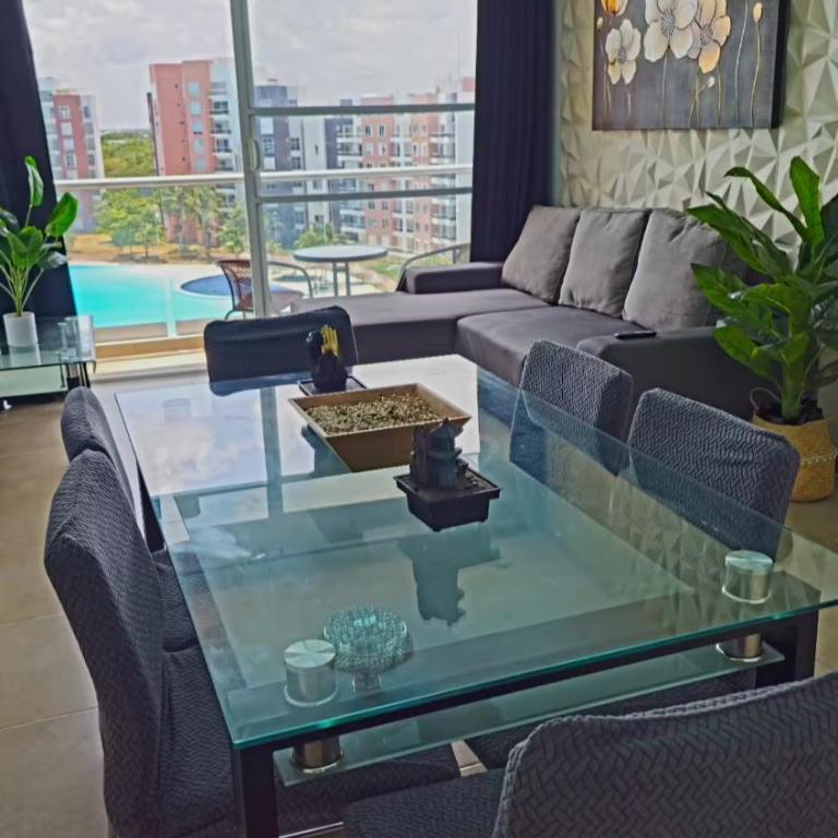 departamento con laguna artificial - Two-Bedroom Apartment - 75