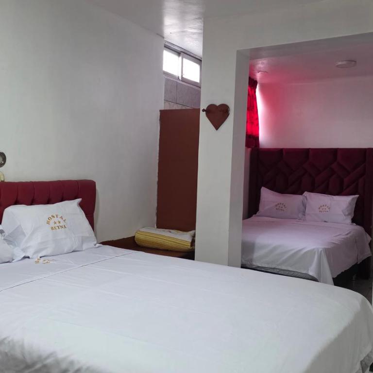 Hostal Reyna - Habitación Doble con baño privado - 2 camas - 6