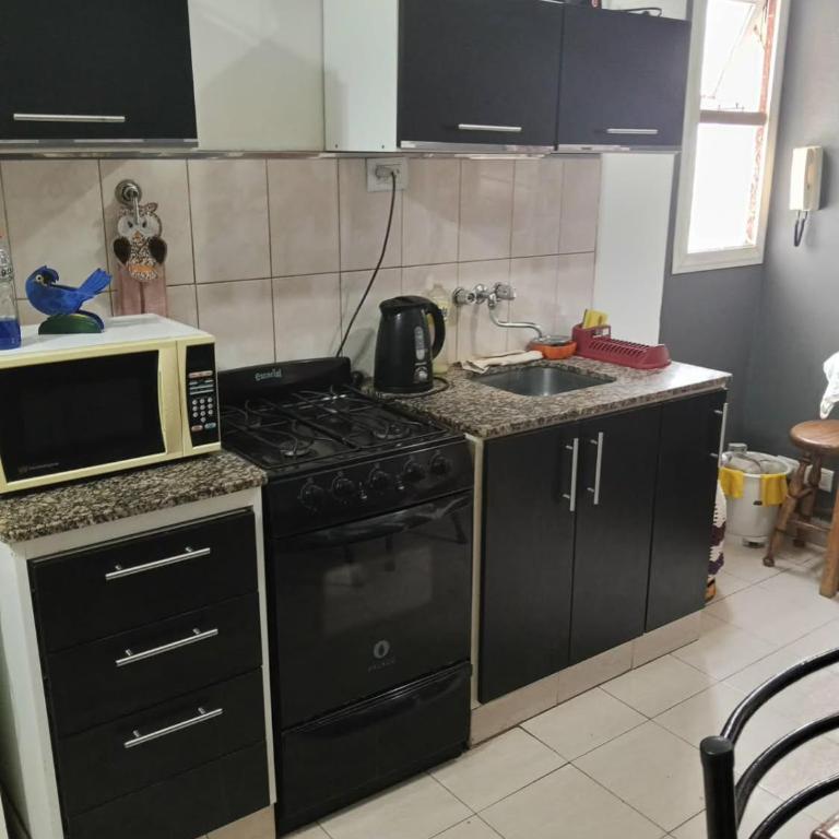 Depto a media cuadra de la playa y Casino central - Apartamento de 1 dormitorio - 6
