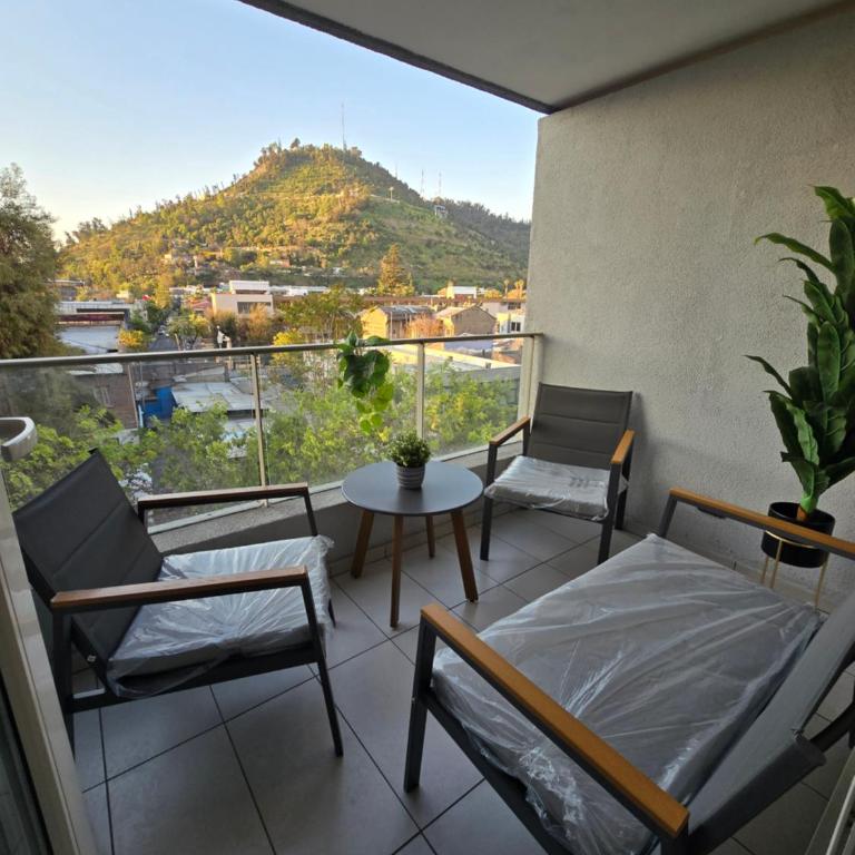Tranquilidad y comodo departamento a pasos del Parque - Apartamento con terraza - 1