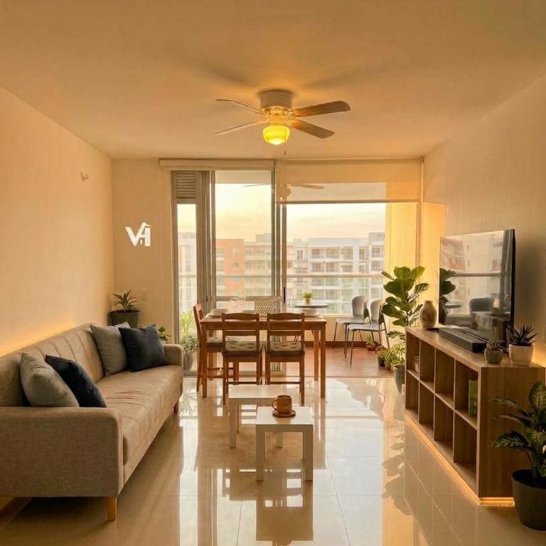 Apartamento Vacacional en Ricaurte con Piscina, WIFI, BBQ - Apartamento de 3 dormitorios con vistas - 1
