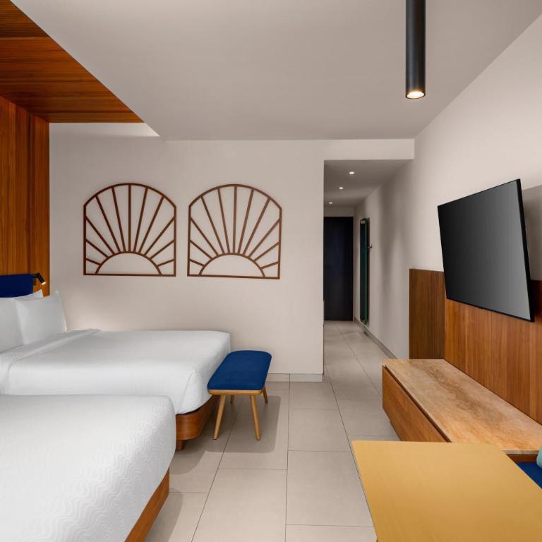Hilton Cancun Mar Caribe All-Inclusive Resort - Habitación Doble con vistas al mar - 2 camas grandes - 1