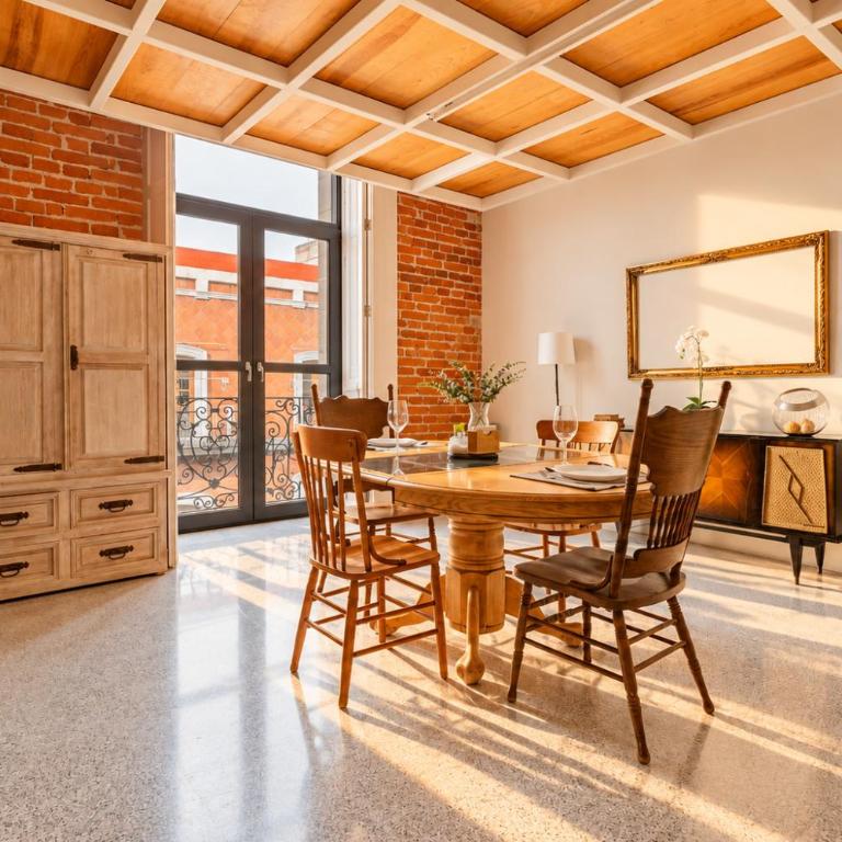 Loft #102 en centro histórico con balcones y terraza común - Apartamento de 1 dormitorio - 2