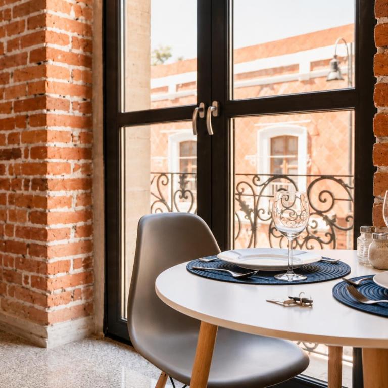 Loft #101 en centro histórico con balcones y terraza común - Apartamento de 1 dormitorio - 13
