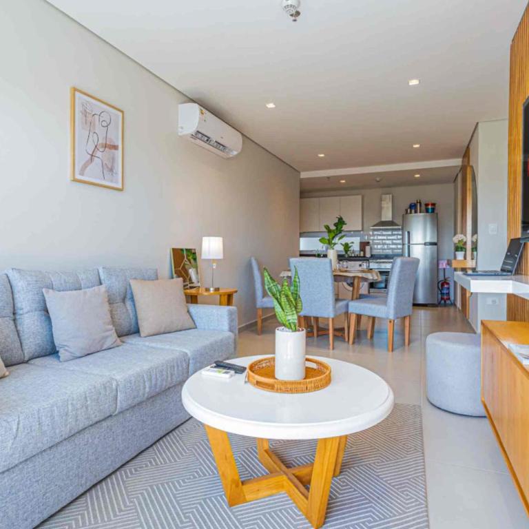 First Living 2BR Rooftop Pool Gym & Parking - Apartamento - 2