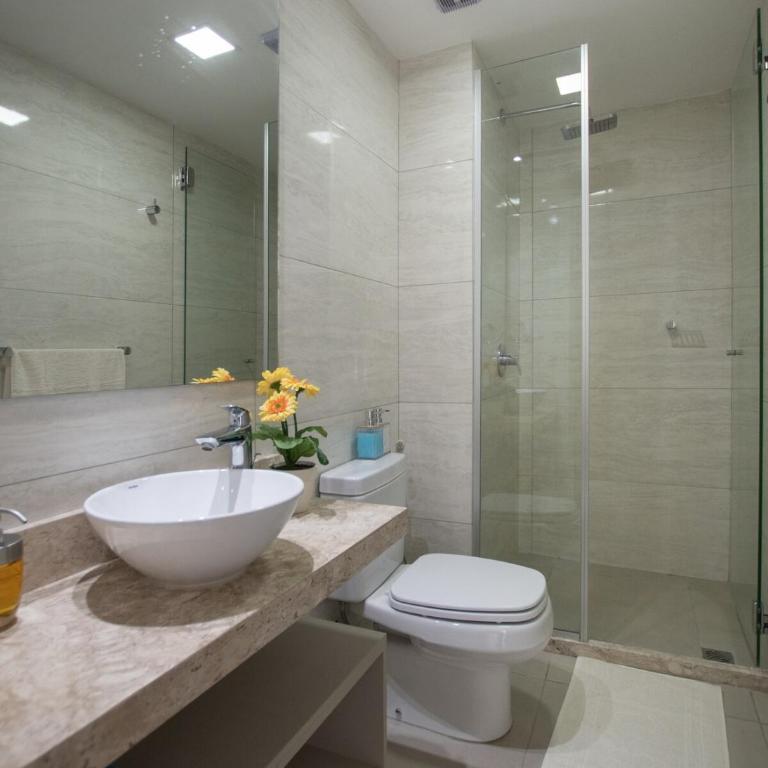 Villa Morra 1BR Pool Balcony & BBQ - Apartamento - 25