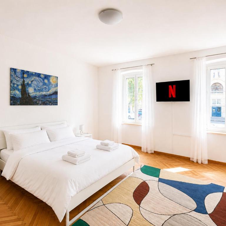 The Grand Living - Elegant Apartment in Trieste - Appartamento con 2 Camere da Letto e Vista Città - 9