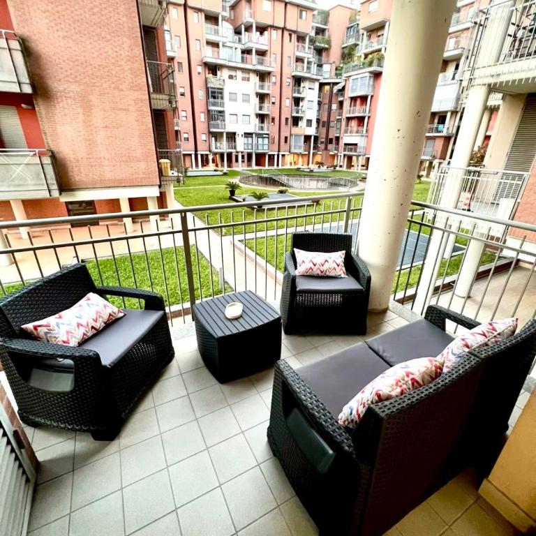 Luxury Flat Le Terrazze, Parco Dora - One-Bedroom Apartment - 5