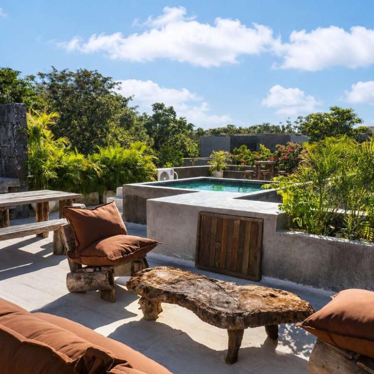 Majestic 5BR Villa - Rooftop Jacuzzi and Concierge in Tulum - Villa - 19