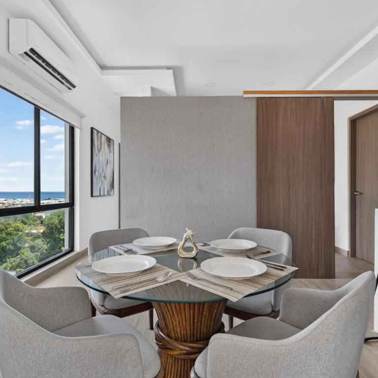 Distrito Corazón - Rooftop Pool, steps from 5th Avenue - Apartment mit 2 Schlafzimmern und Balkon - 15
