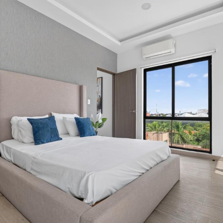 Distrito Corazón - Rooftop Pool, steps from 5th Avenue - Apartment mit 2 Schlafzimmern und Balkon - 12