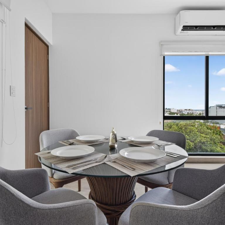 Distrito Corazón - Rooftop Pool, steps from 5th Avenue - Apartment mit 2 Schlafzimmern und Balkon - 8