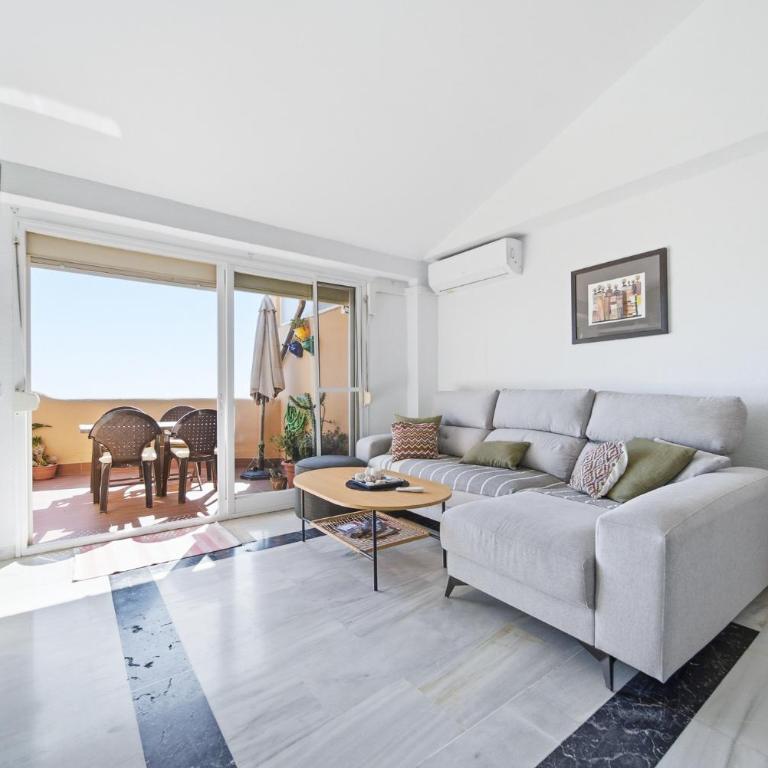 A05 El Porton - apartment - Apartment mit 2 Schlafzimmern, Terrasse und Meerblick - 6