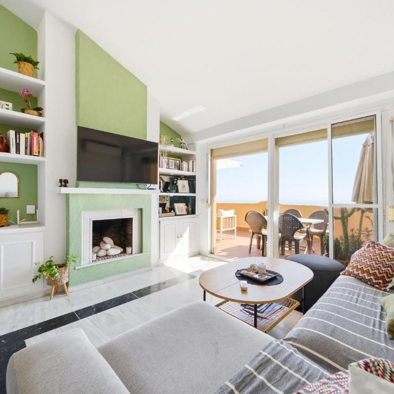 A05 El Porton - apartment - Apartment mit 2 Schlafzimmern, Terrasse und Meerblick - 11