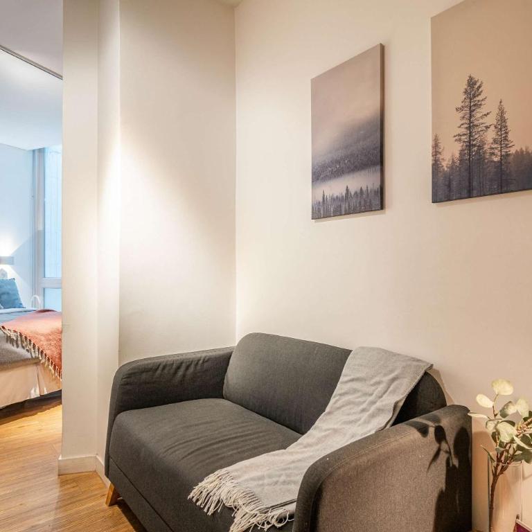 HOM Depto de 2D para 3 con desayuno incluido Lastarria - Apartamento - 4