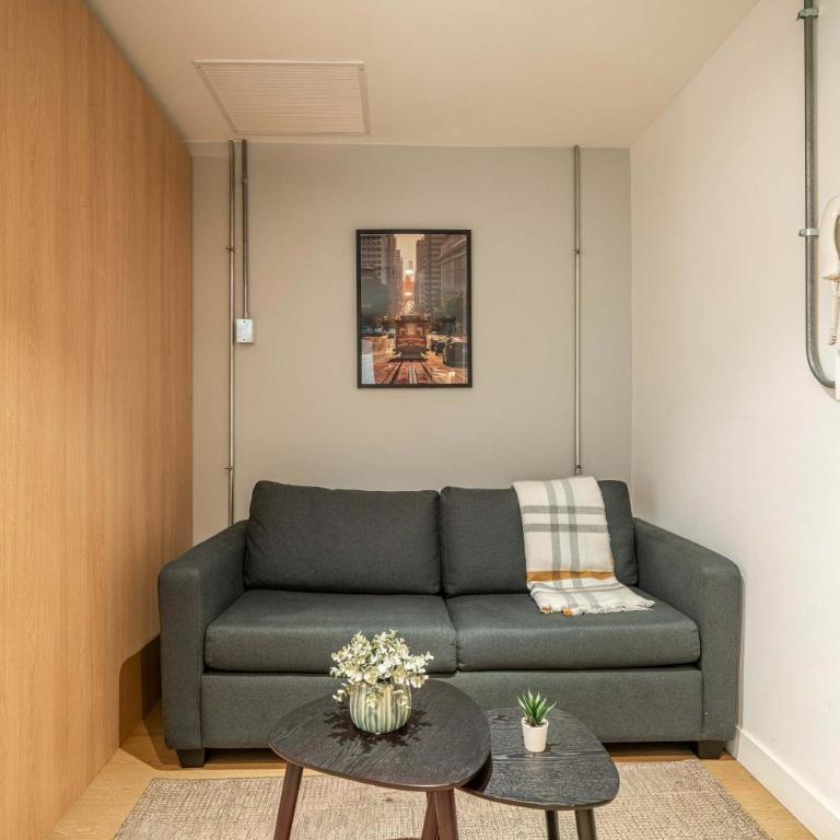 HOM 1-bed terrace y breakfast en Lastarria - Apartamento - 8