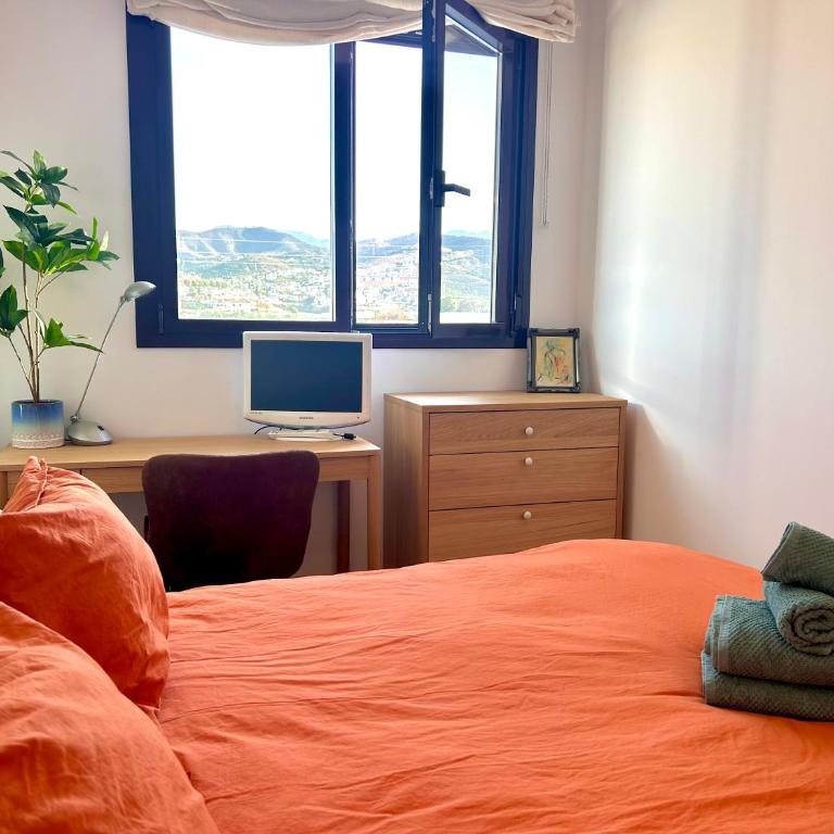 Newly built, colorful apartment with sea views - Apartment mit 2 Schlafzimmern, einem Balkon und Meerblick - 29