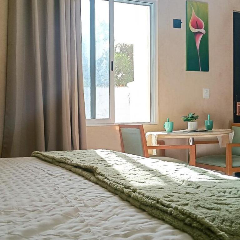 Suite Angelina King Bed & Pool Near Cenote Zaci - King Suite with Pool View - 11