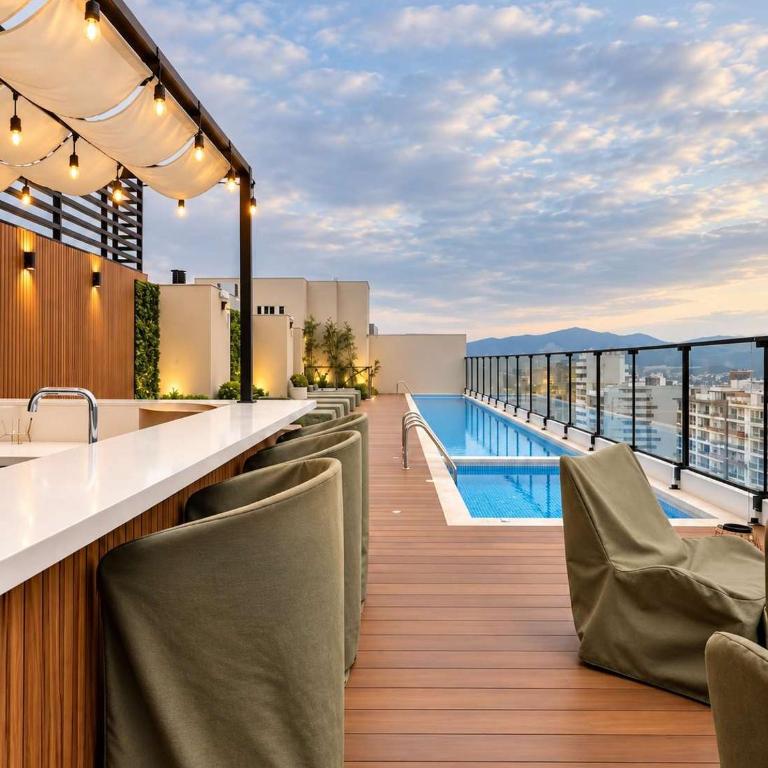 Premium 1BR in Miraflores Balcony & Rooftop - Apartamento - 80