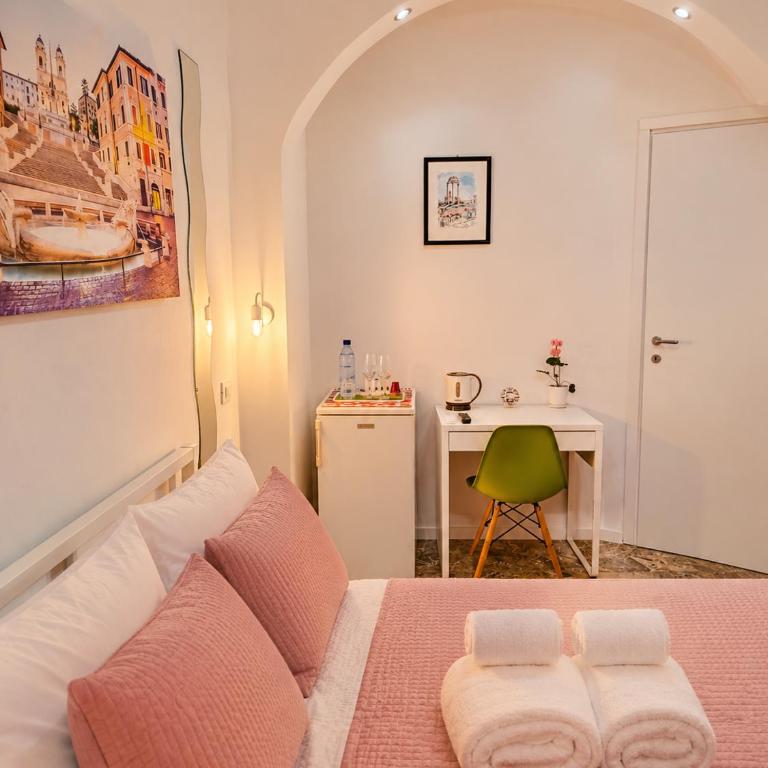 Colosseo Rooms Rome - Chambre Lit Queen-Size Deluxe - 9