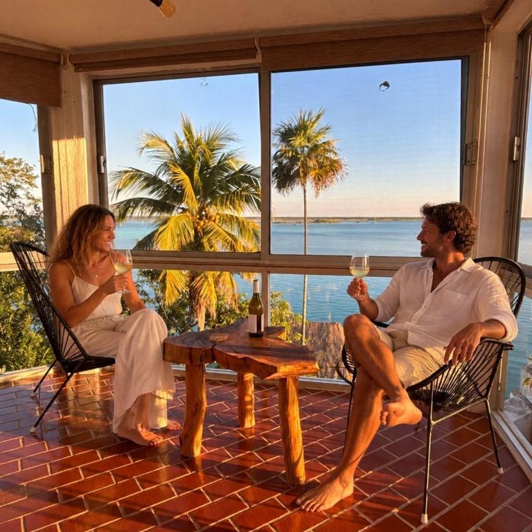 Hotel My Love Bacalar Lagoon Front -Gratis Renta Kayyaks - Family Villa Lagoon View - 2 Bedrooms with Terrace - 19