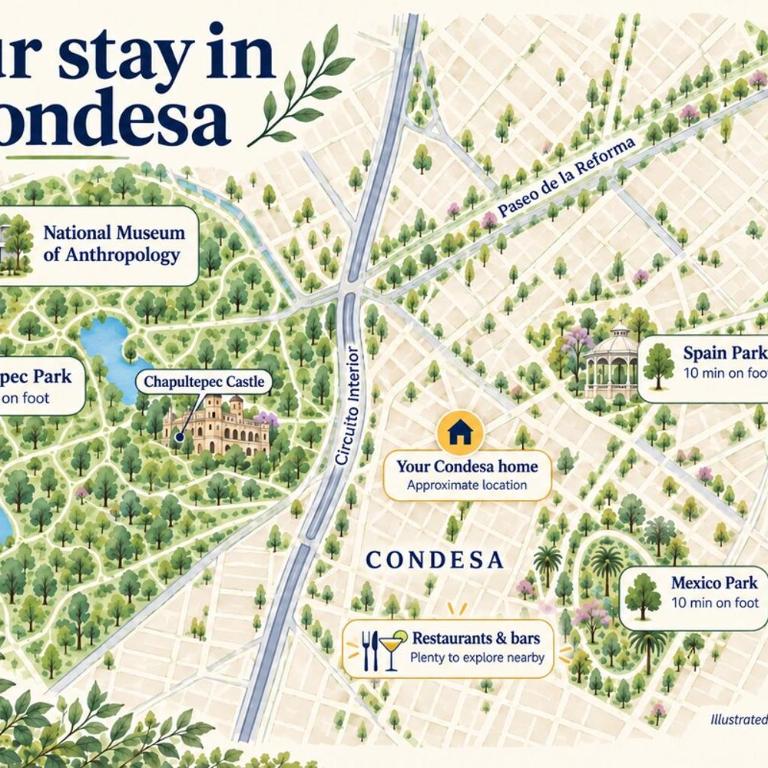 Lovely Home in the Heart of La Condesa! - Casa de 4 dormitorios - 14