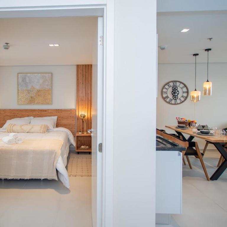 Modern 1BR in Recoleta City Views & Rooftop Pool - Apartamento - 9