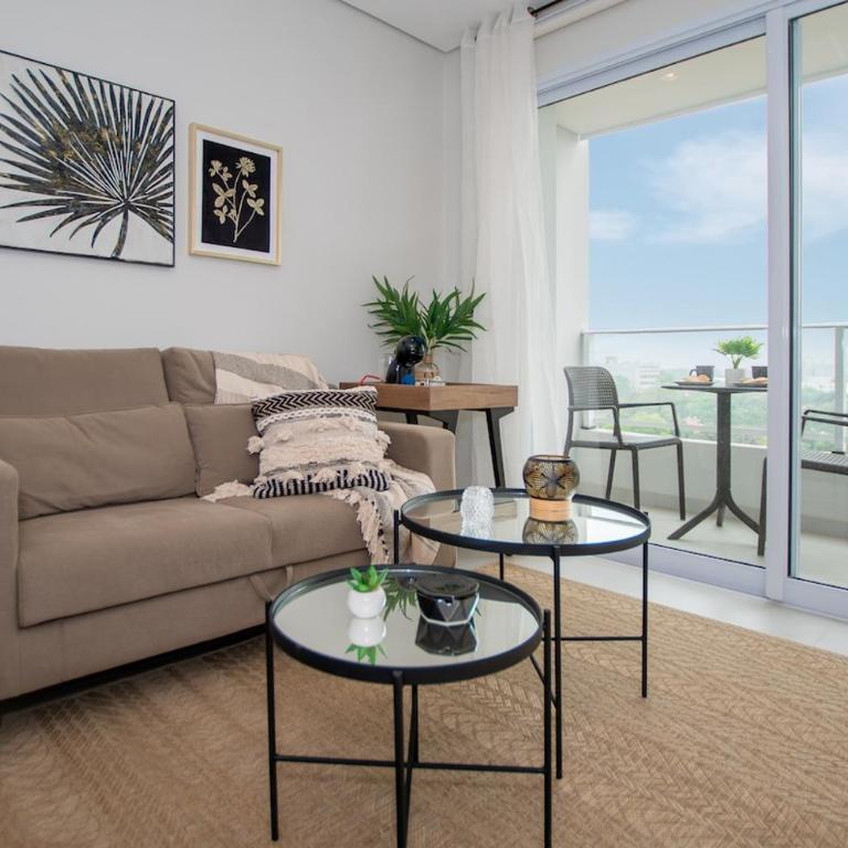 Modern 1BR in Recoleta City Views & Rooftop Pool - Apartamento - 12