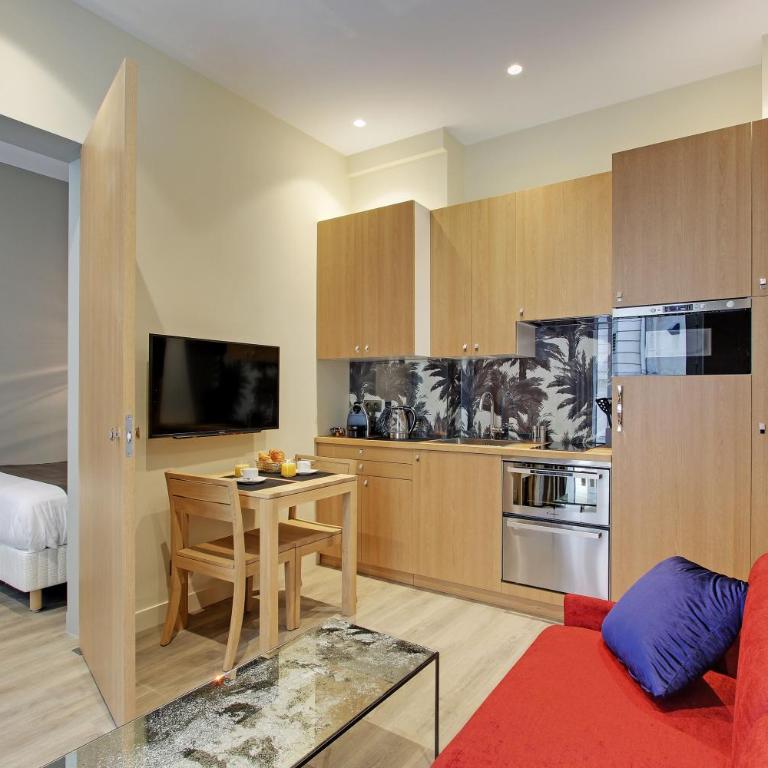 Milestay Opera Lafayette - Serviced Apartment - Appartement 1 Chambre avec Terrasse au Rez-de-Chaussée - 35 m² - 12