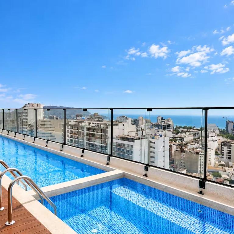Altto Miraflores - Delux with pool, rooftop and gym - Apartamento Deluxe de 2 dormitorios con balcón - 1