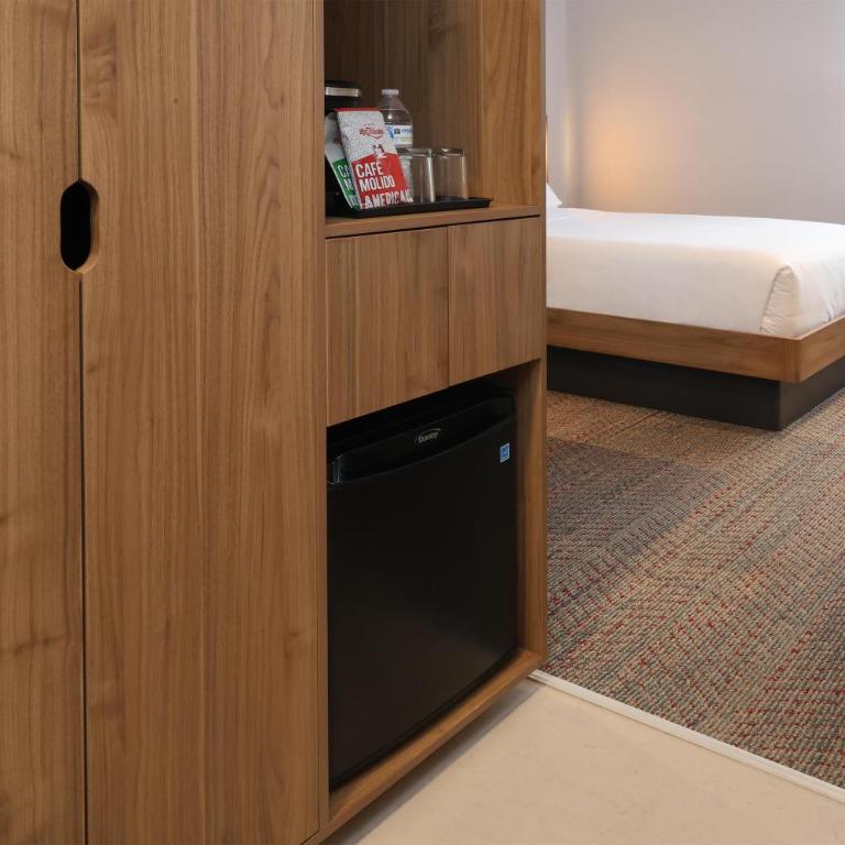 Hampton by Hilton Monterrey Tecnológico - Habitación con cama grande - 8