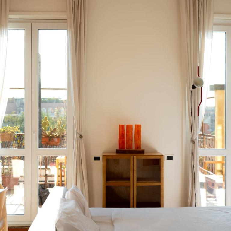 City center rooftop with terrace in porta Romana - Appartamento con 1 Camera da Letto - 16