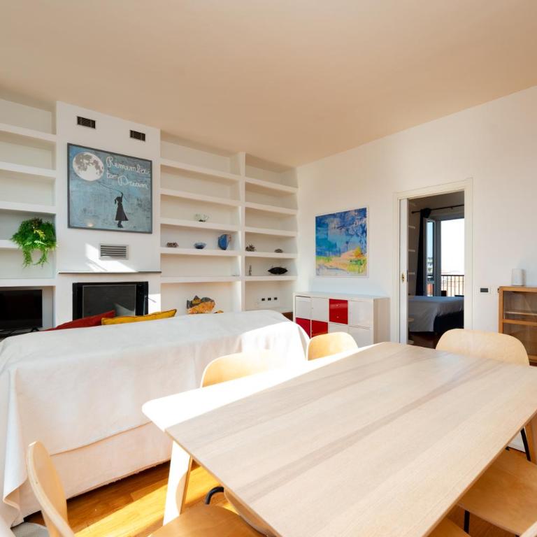 City center rooftop with terrace in porta Romana - Appartamento con 1 Camera da Letto - 12