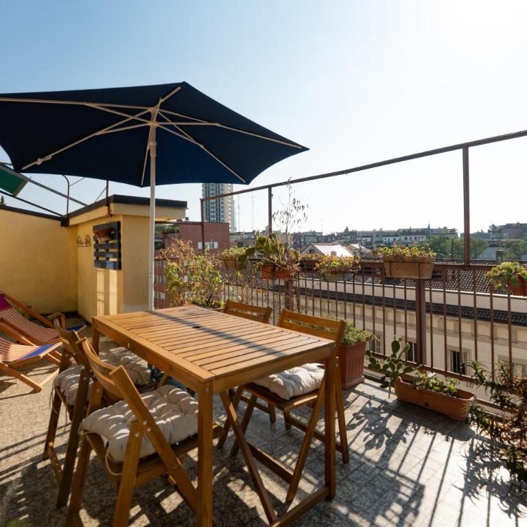 City center rooftop with terrace in porta Romana - Appartamento con 1 Camera da Letto - 39