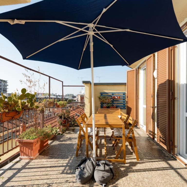 City center rooftop with terrace in porta Romana - Appartamento con 1 Camera da Letto - 42