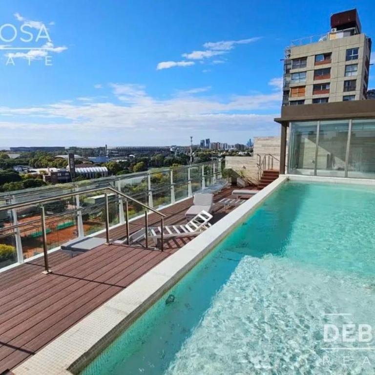 cerca del estadio monumental river con pileta y sauna - Apartamento de 1 dormitorio - 1