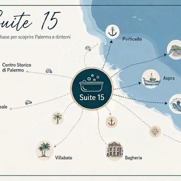 Suite 15 - Apartment mit 1 Schlafzimmer und Whirlpool - 14