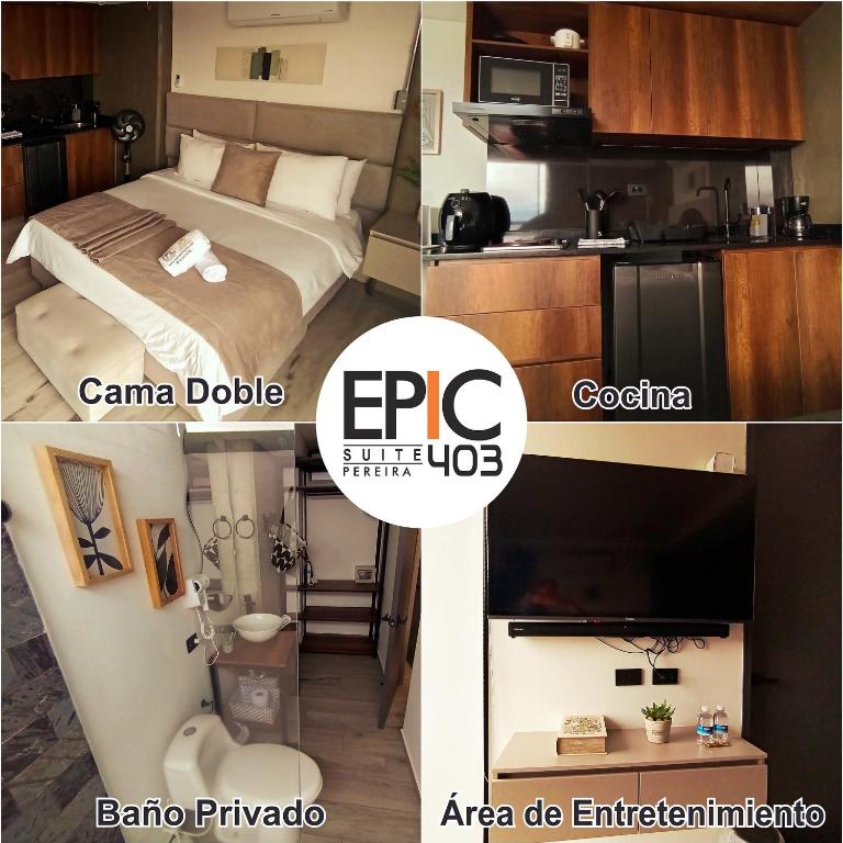 Epic Suite 403 •Vista Panorámica • 5 min Airport - Suite Junior Deluxe - 16
