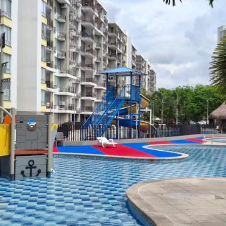 Apartamento Vacacional en Ricaurte con Piscina, WIFI, BBQ - Apartamento de 3 dormitorios con vistas - 11