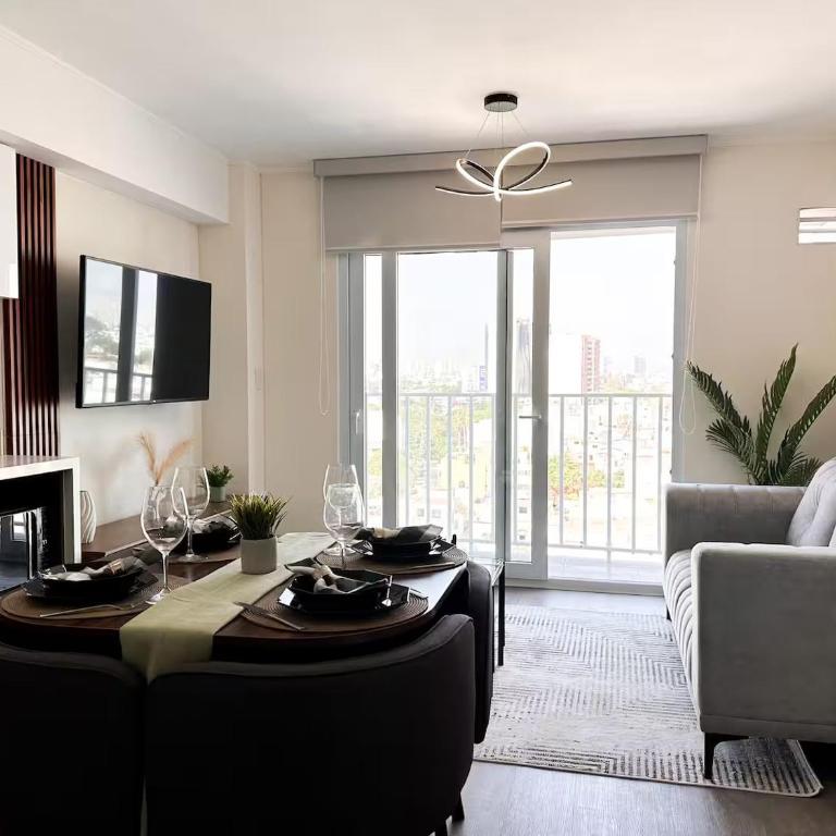 Altto Miraflores - Delux with pool, rooftop and gym - Apartamento Deluxe de 1 dormitorio con vistas a la ciudad - 9