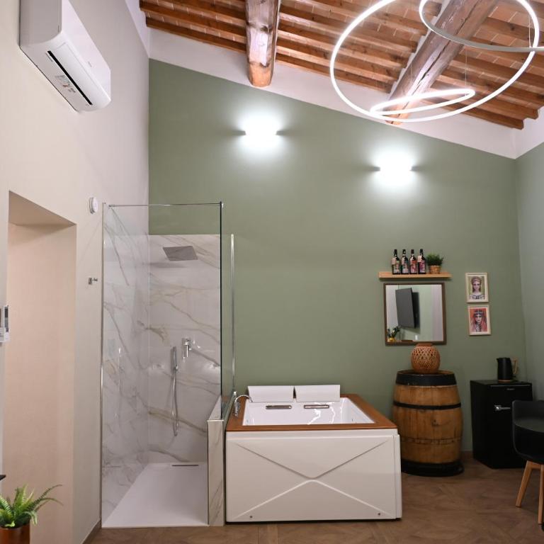 Il Podere Orto - Zimmer mit Kingsize-Bett und Whirlpool - 16