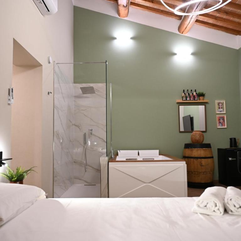 Il Podere Orto - Zimmer mit Kingsize-Bett und Whirlpool - 21