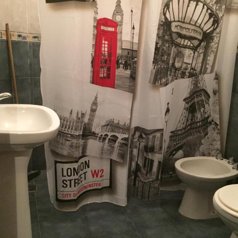 Hotel Suipacha - Habitación Doble con baño - 2 camas - 2