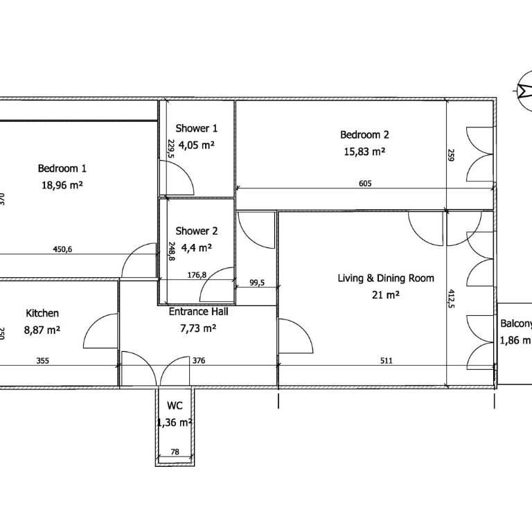 La Suite Terreaux - Appartement 2 Chambres - 42