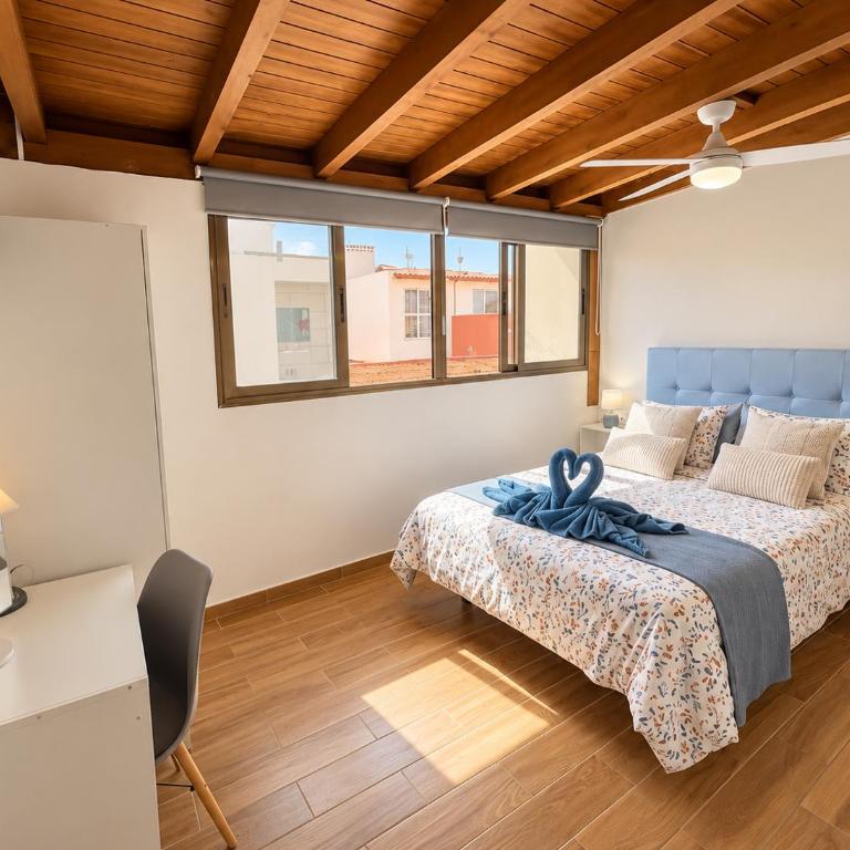 Suite con Baño privado céntrica ,Terraza ,Check Automátic - Habitación Doble con baño privado - 2 camas - 2