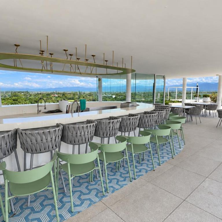 Penthouse Maritima Golf Flamingos Vista al Mar para 6 con Alberca Rooftop - Apartamento de 3 dormitorios - 6